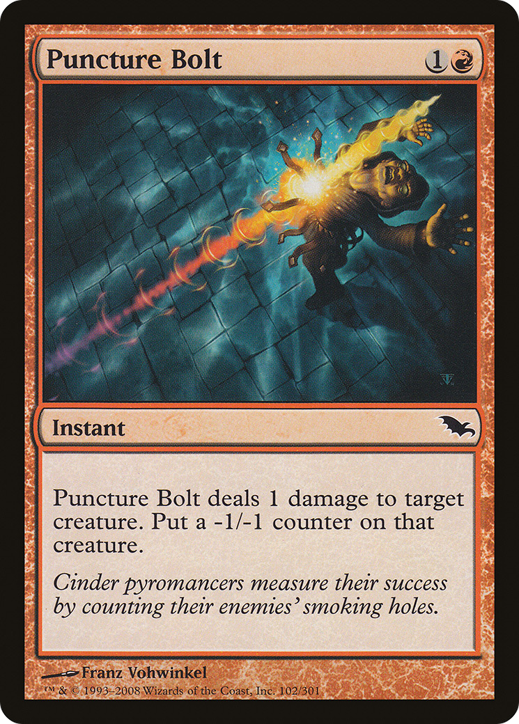 Puncture Bolt (SHM-102) [Shadowmoor] Foil
