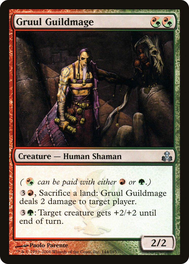 Gruul Guildmage (GPT-144) [Guildpact]