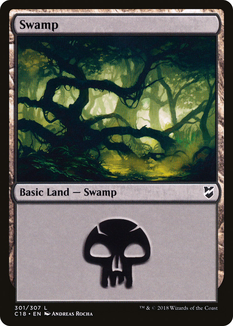 Swamp (C18-301) [Commander 2018]