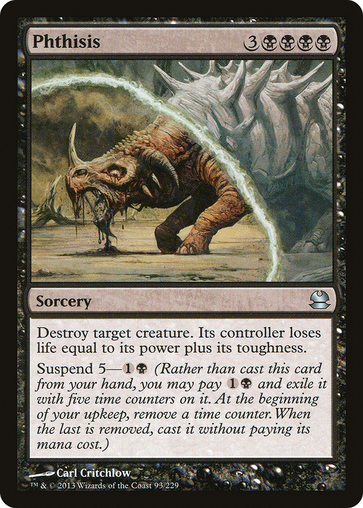 Phthisis (MMA-093) [Modern Masters] Foil