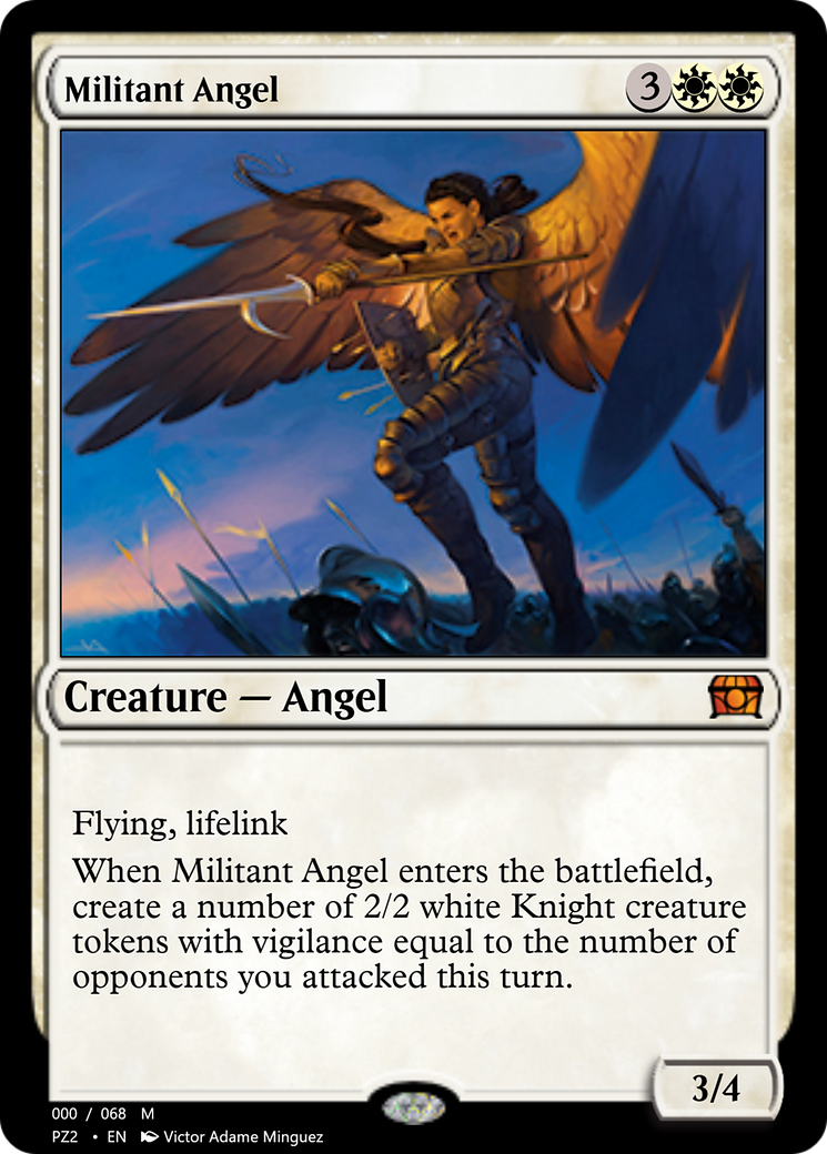Militant Angel (PZ2-70777) [Treasure Chest] Foil