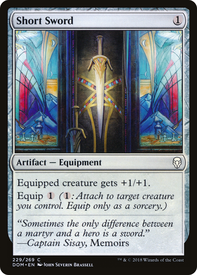 Short Sword (DOM-229) [Dominaria]