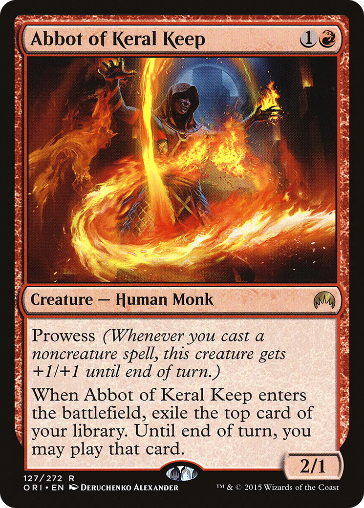 Abbot of Keral Keep (ORI-127) [Magic Origins] Foil