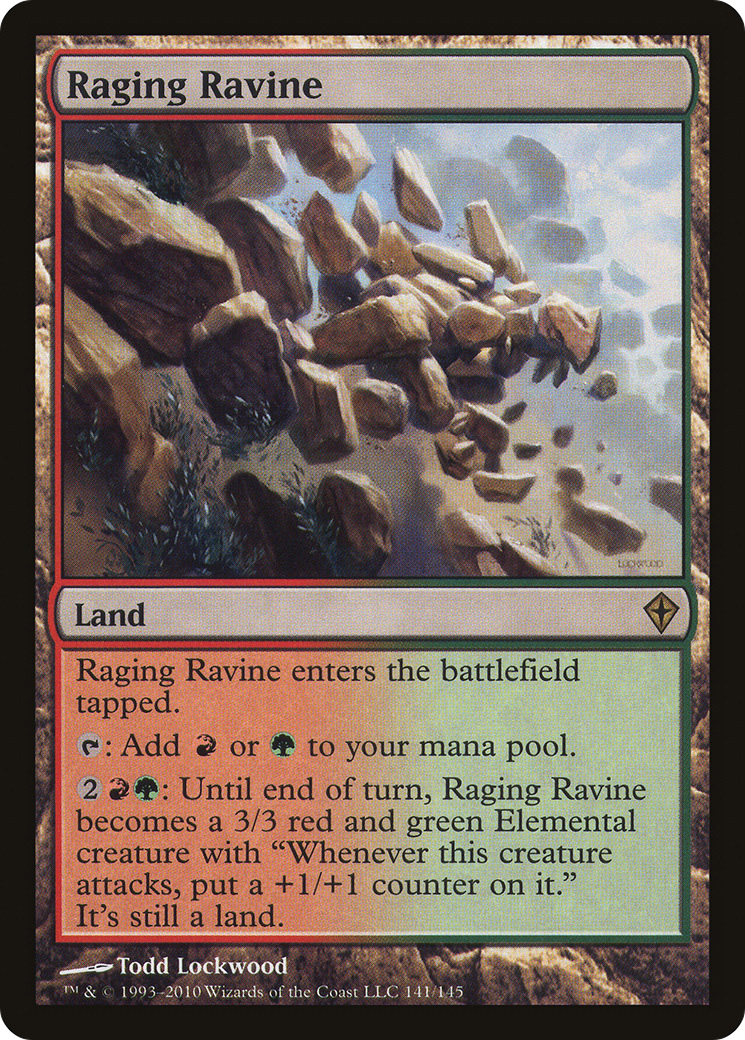 Raging Ravine (WWK-141) [Worldwake] Foil