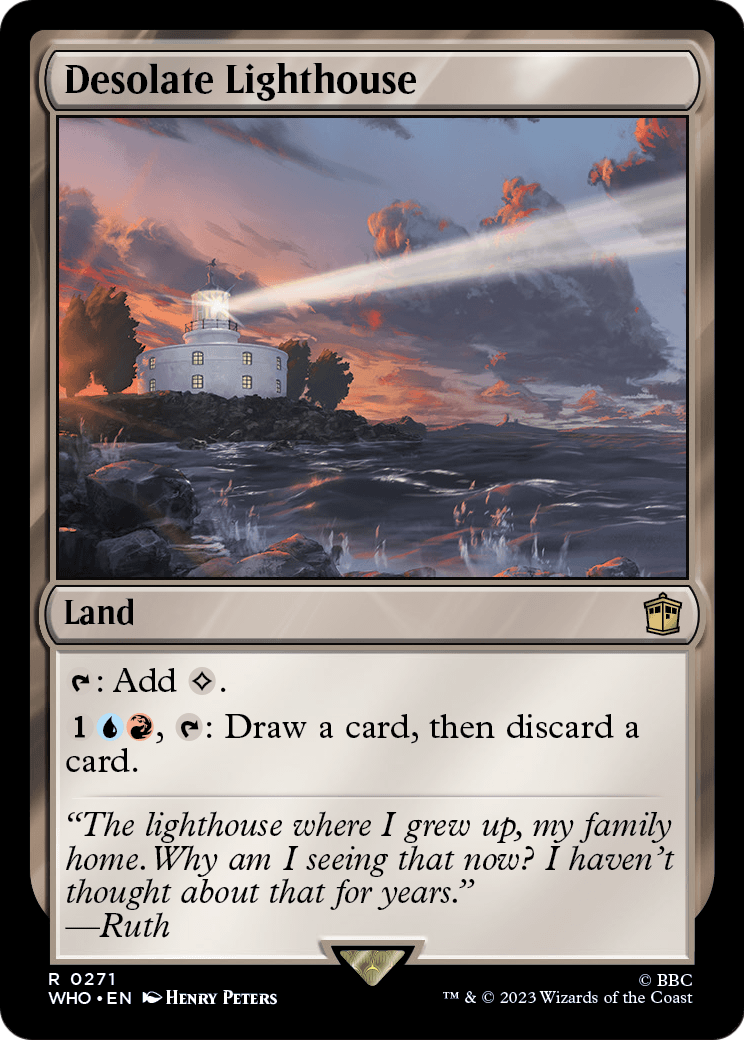 Desolate Lighthouse (WHO-271) [Doctor Who]