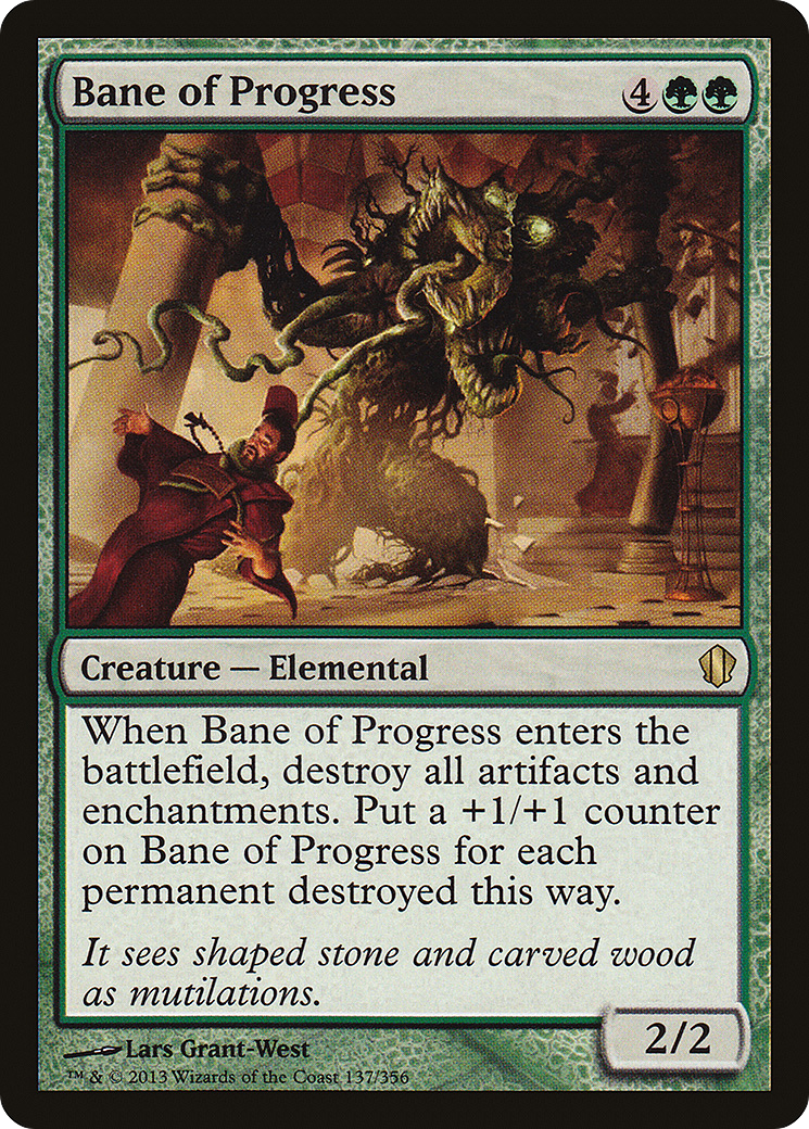 Bane of Progress (C13-137) [Commander 2013]