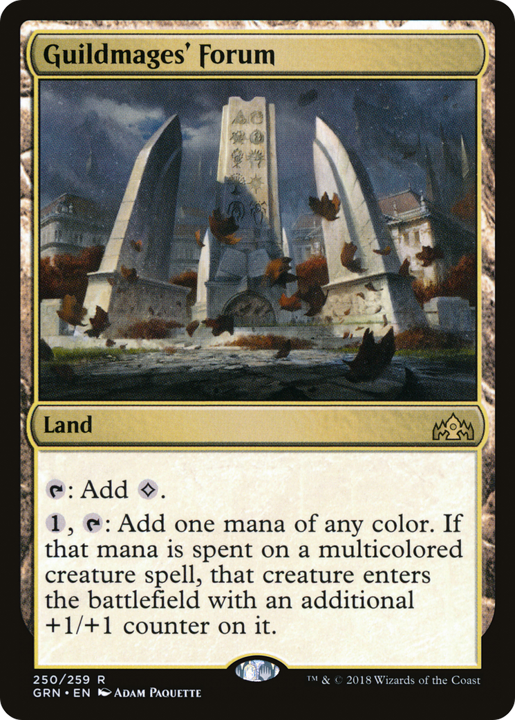 Guildmages' Forum (GRN-250) [Guilds of Ravnica] Foil