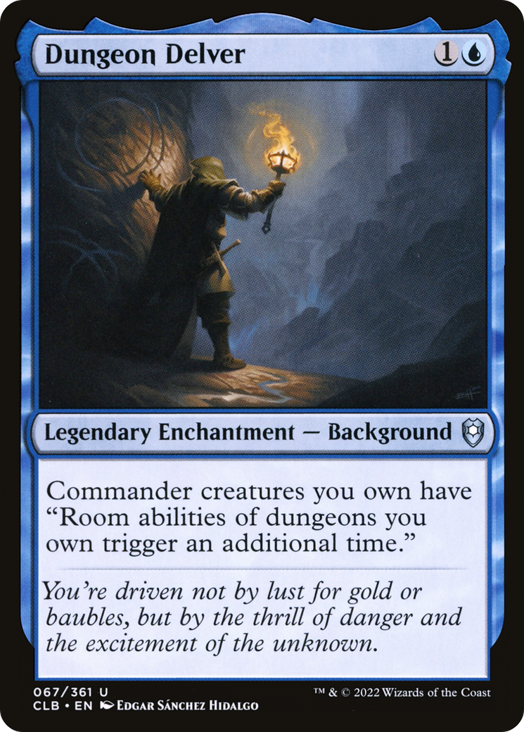 Dungeon Delver (CLB-067) [Commander Legends: Battle for Baldur's Gate] Foil