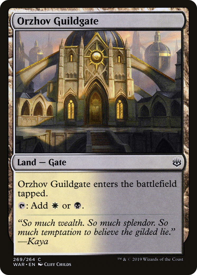 Orzhov Guildgate (WAR-269) [War of the Spark]