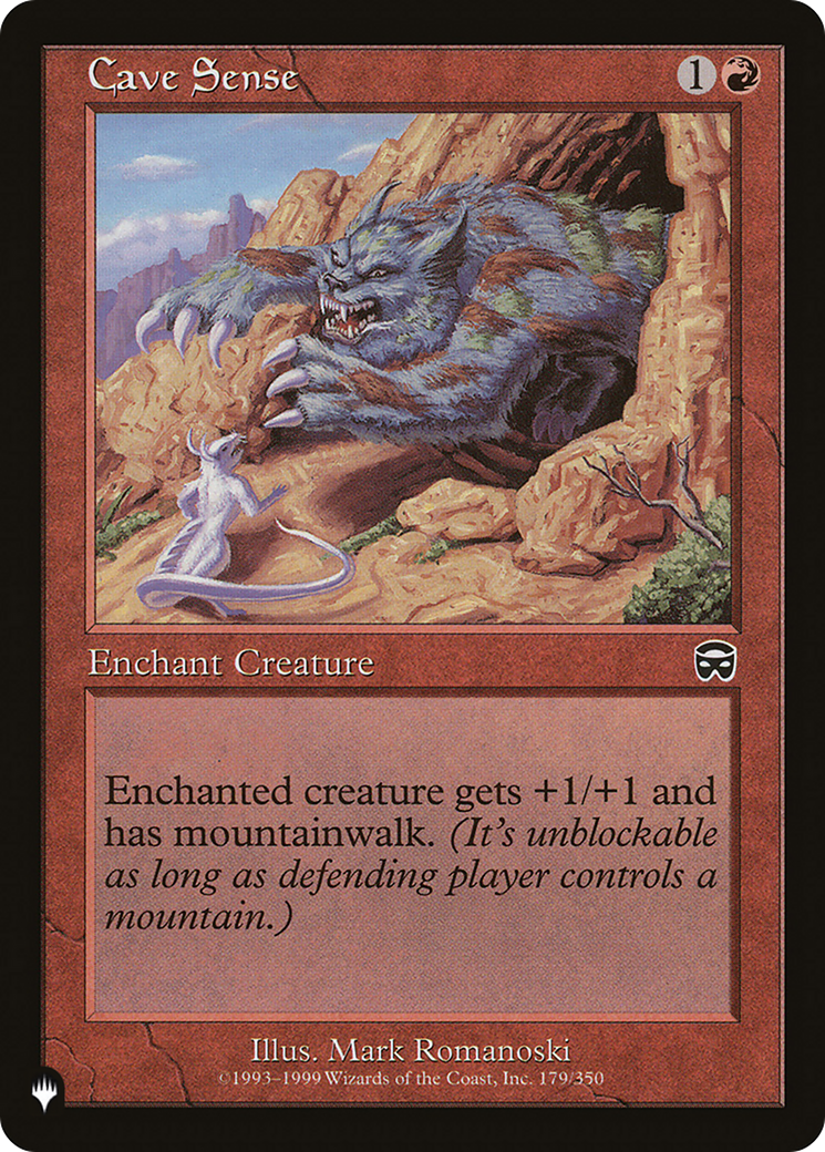 Cave Sense (LIST-MMQ-179) [The List]