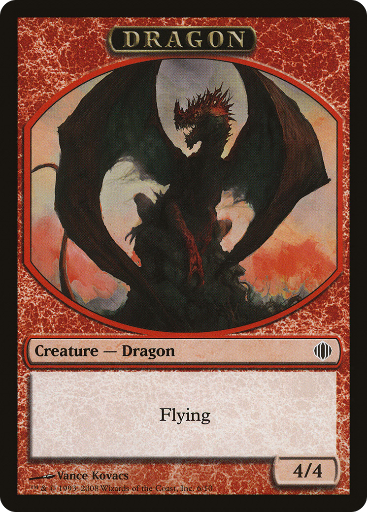 Dragon Token (ALA-006) [Shards of Alara Tokens]