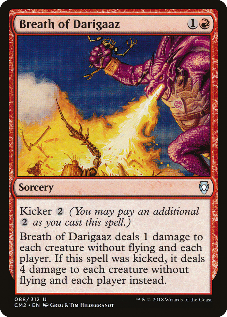 Breath of Darigaaz (CM2-088) [Commander Anthology Volume II]