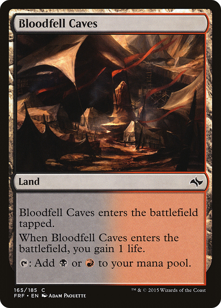 Bloodfell Caves (FRF-165) [Fate Reforged]