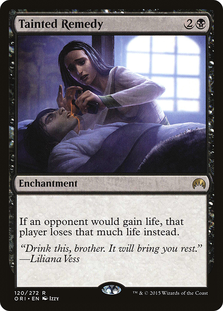 Tainted Remedy (ORI-120) [Magic Origins] Foil