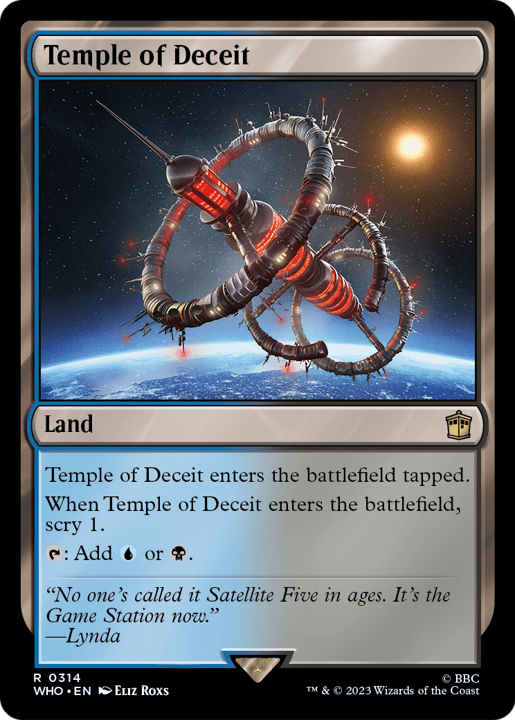 Temple of Deceit (WHO-314) [Doctor Who] Foil