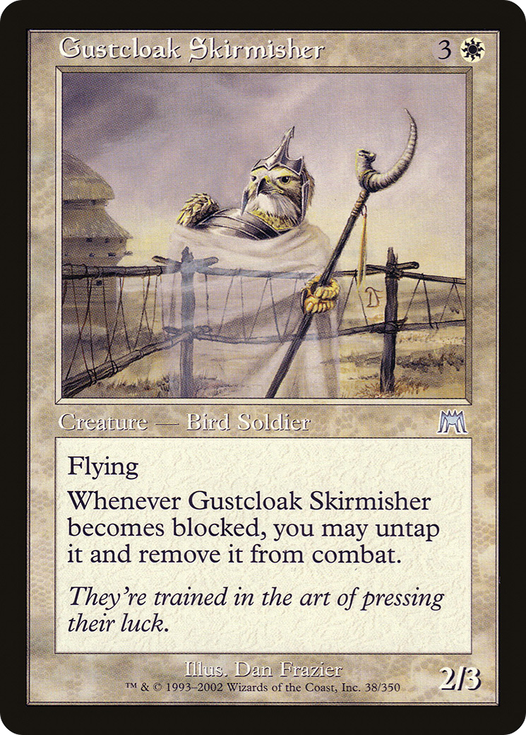 Gustcloak Skirmisher (ONS-038) [Onslaught] Foil