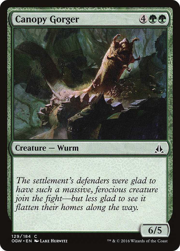Canopy Gorger (OGW-129) [Oath of the Gatewatch] Foil