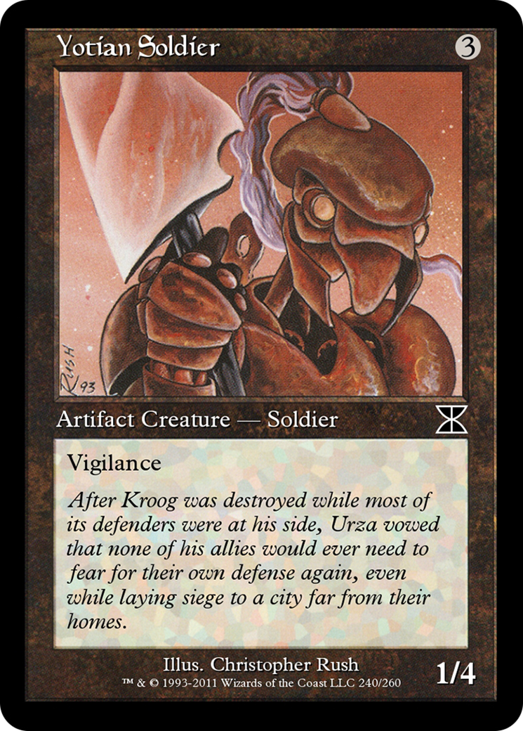 Yotian Soldier (ME4-240) [Masters Edition IV] Foil