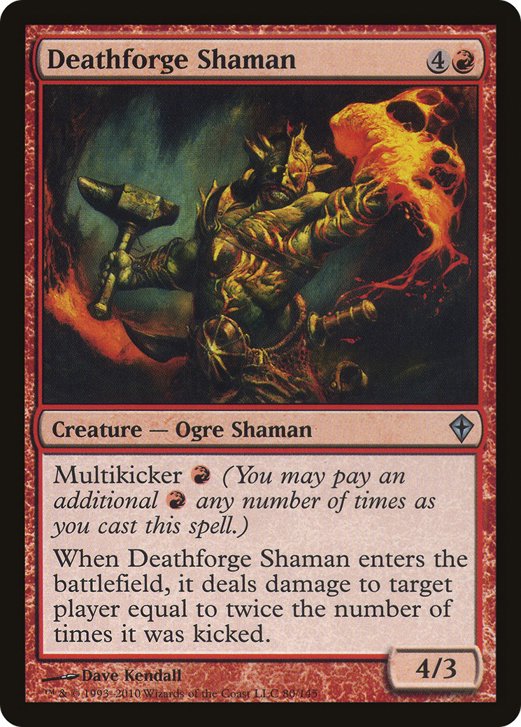 Deathforge Shaman (WWK-080) [Worldwake] Foil