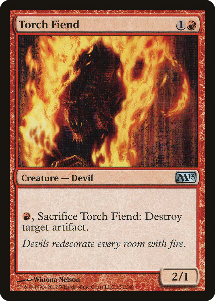 Torch Fiend (M13-151) [Magic 2013] Foil