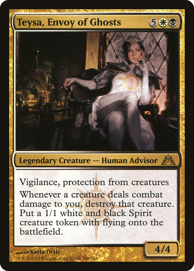 Teysa, Envoy of Ghosts (DGM-108) [Dragon's Maze] Foil