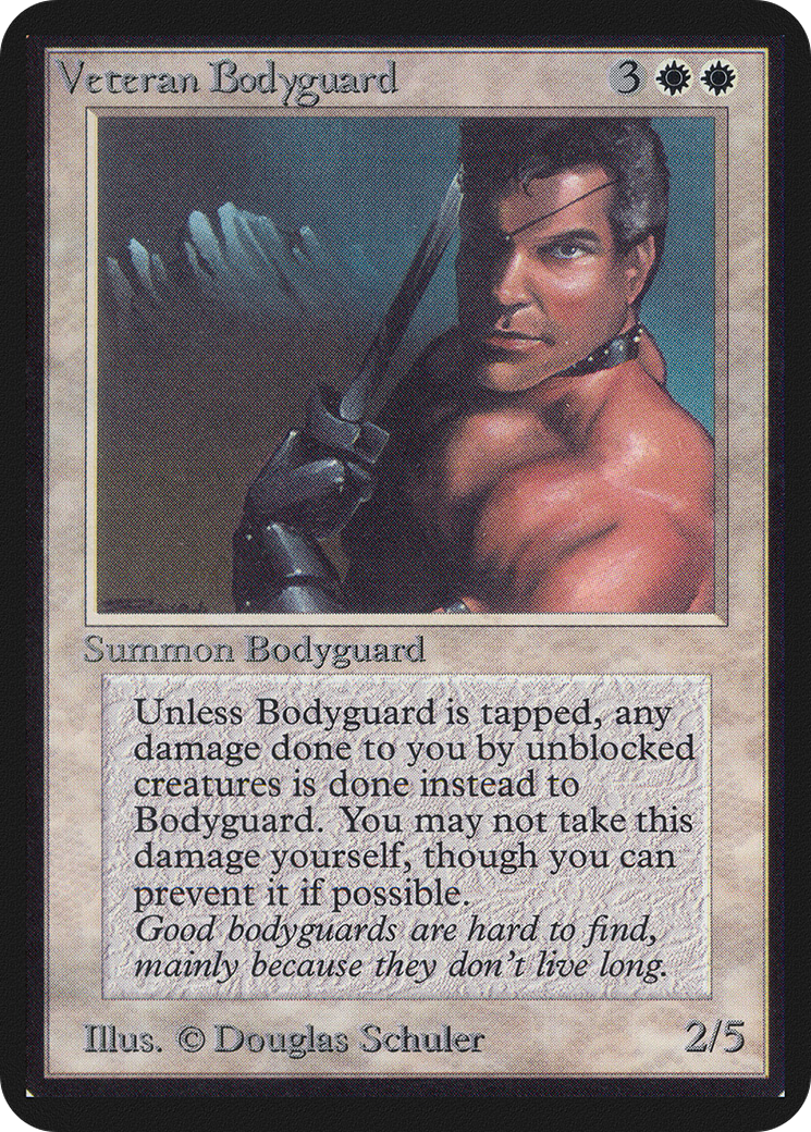 Veteran Bodyguard [Limited Edition Alpha]