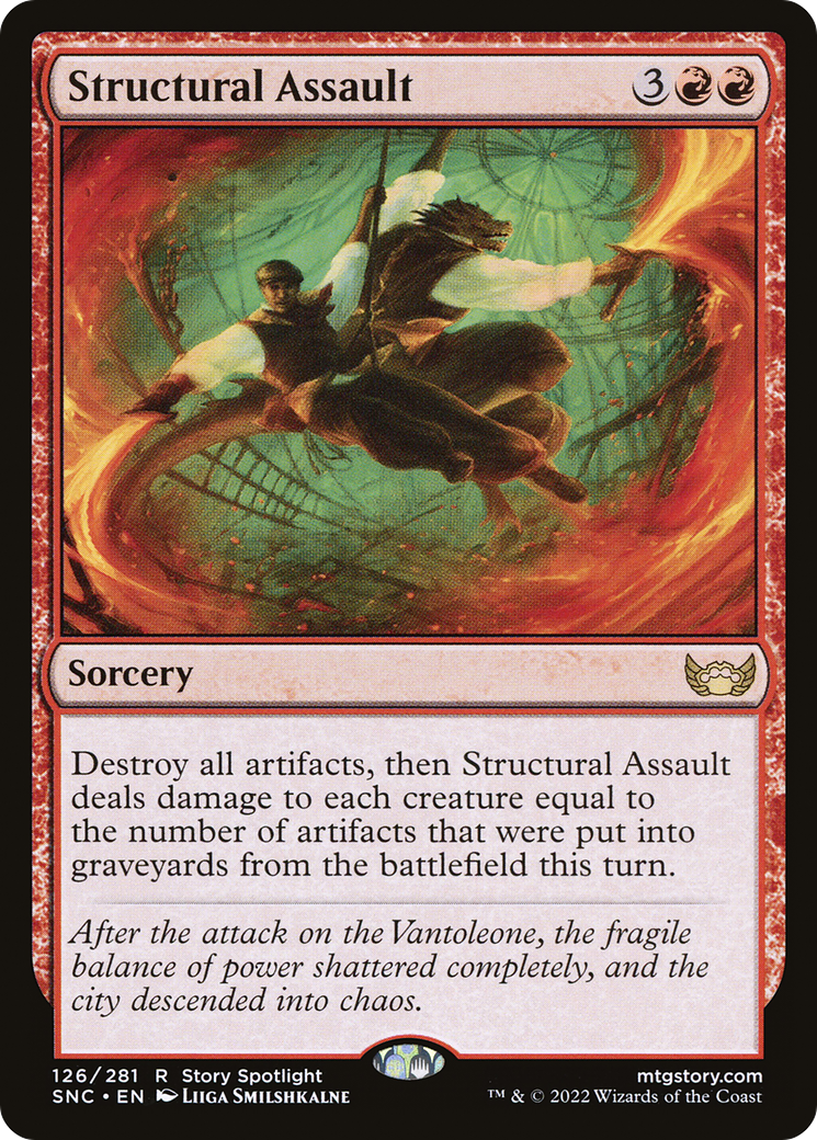 Structural Assault (SNC-126) [Streets of New Capenna]