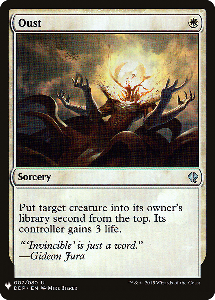 Oust (LIST-DDP-7) [The List]