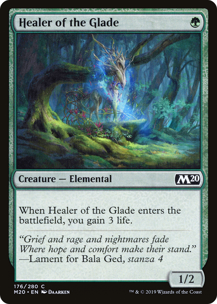 Healer of the Glade (M20-176) [Core Set 2020]