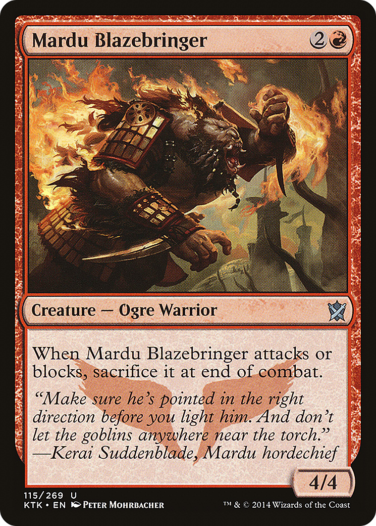 Mardu Blazebringer (KTK-115) [Khans of Tarkir]