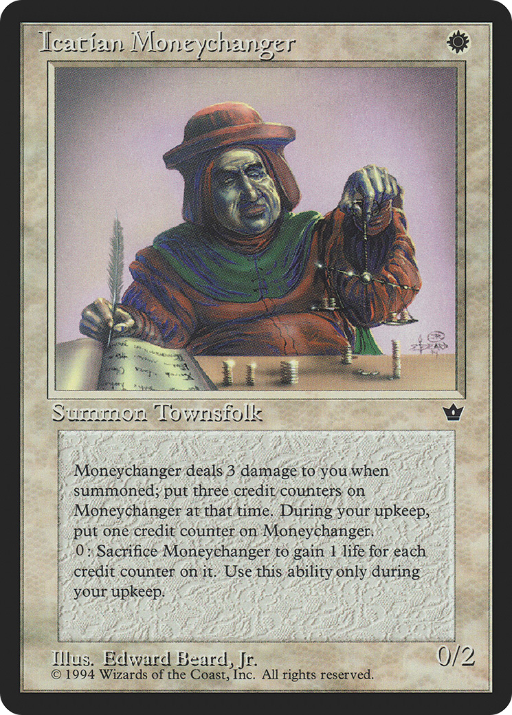 Icatian Moneychanger (Beard) [Fallen Empires]