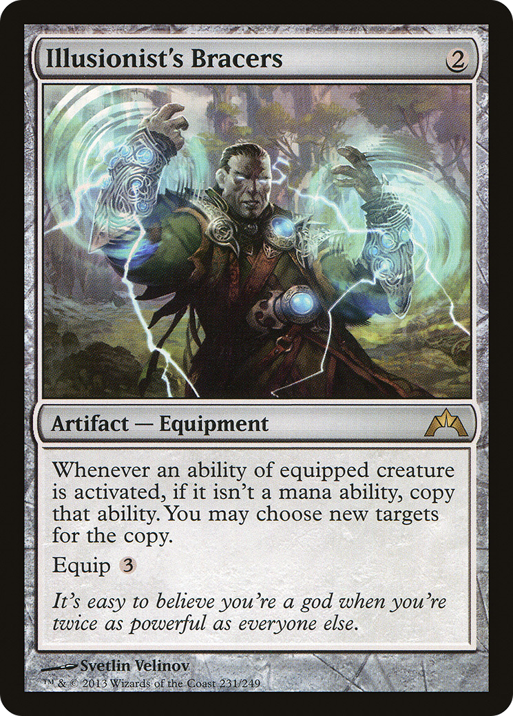 Illusionist's Bracers (GTC-231) [Gatecrash]