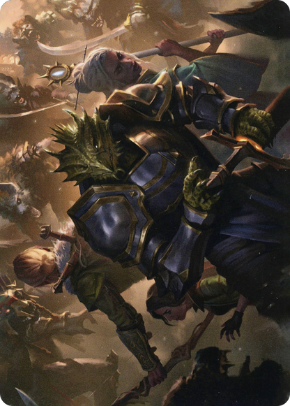 You Come to the Gnoll Camp // You Come to the Gnoll Camp (AAFR-042) (Borderless) [Adventures in the Forgotten Realms Art Series] Foil