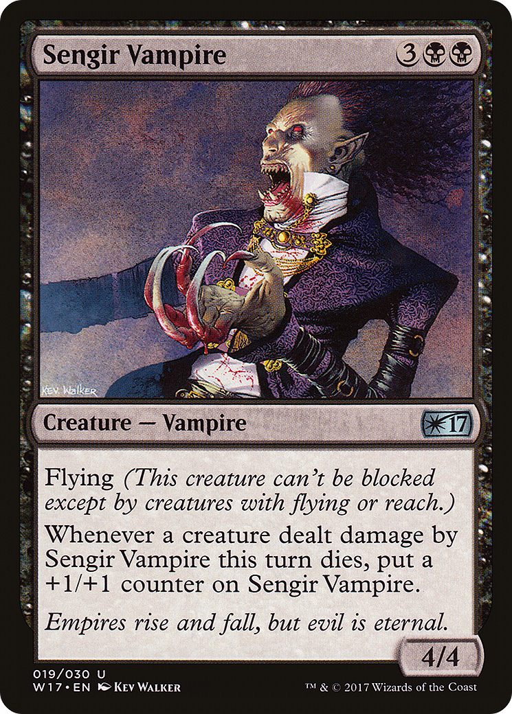Sengir Vampire (W17-019) [Welcome Deck 2017]