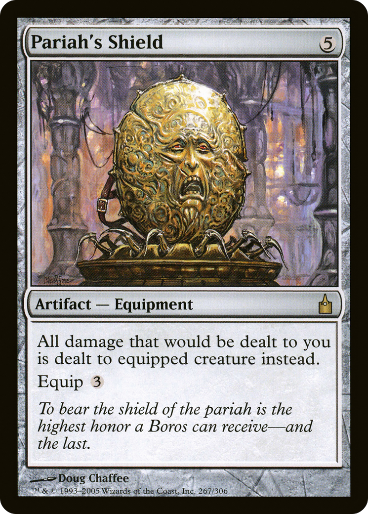 Pariah's Shield (RAV-267) [Ravnica: City of Guilds] Foil