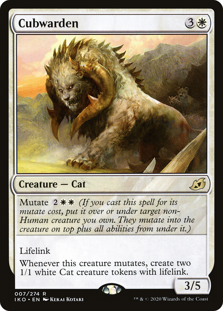 Cubwarden (IKO-007) [Ikoria: Lair of Behemoths]