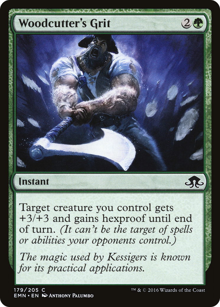 Woodcutter's Grit (EMN-179) [Eldritch Moon] Foil