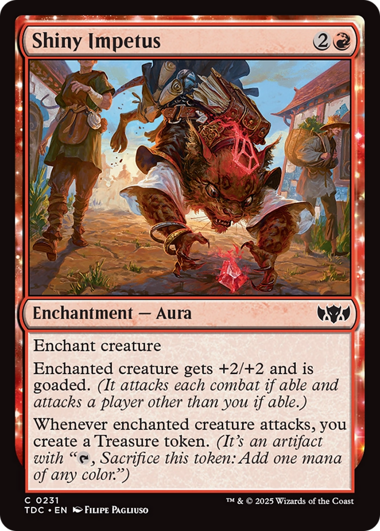 Shiny Impetus (TDC-231) [Commander: Tarkir: Dragonstorm]