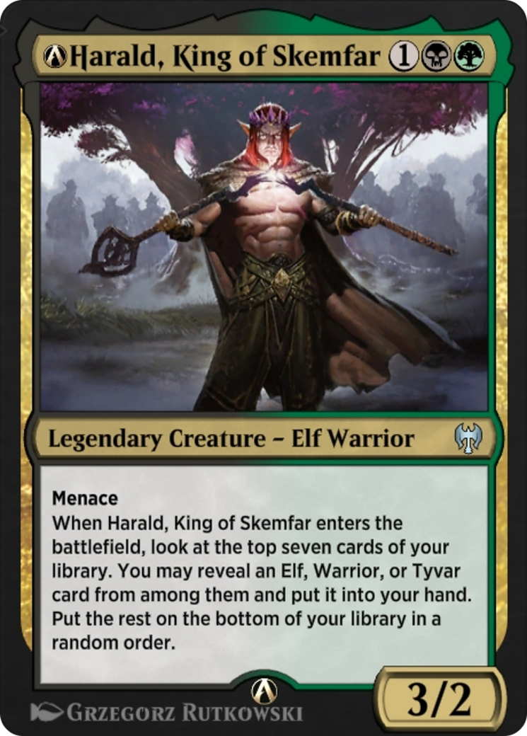 A-Harald, King of Skemfar (KHM-A-212) [Kaldheim]