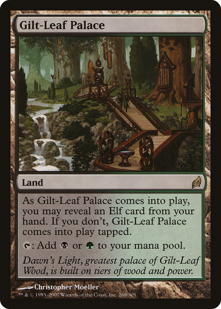 Gilt-Leaf Palace (LRW-268) [Lorwyn] Foil
