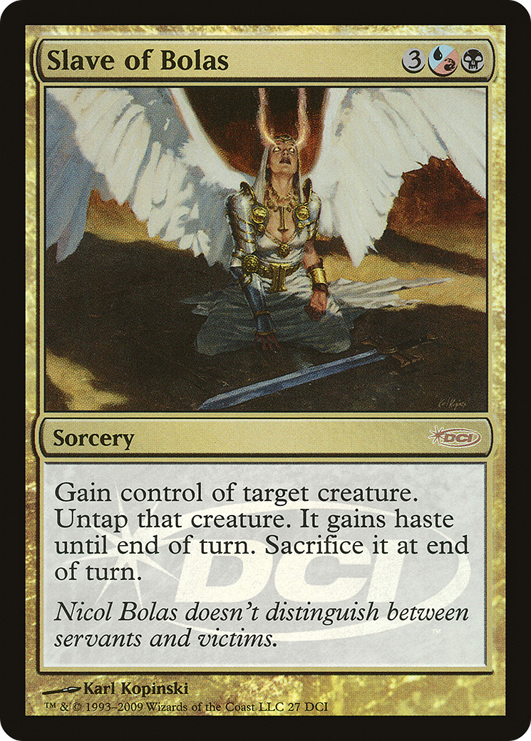 Slave of Bolas (WPN-027) [DCI Promos] Foil