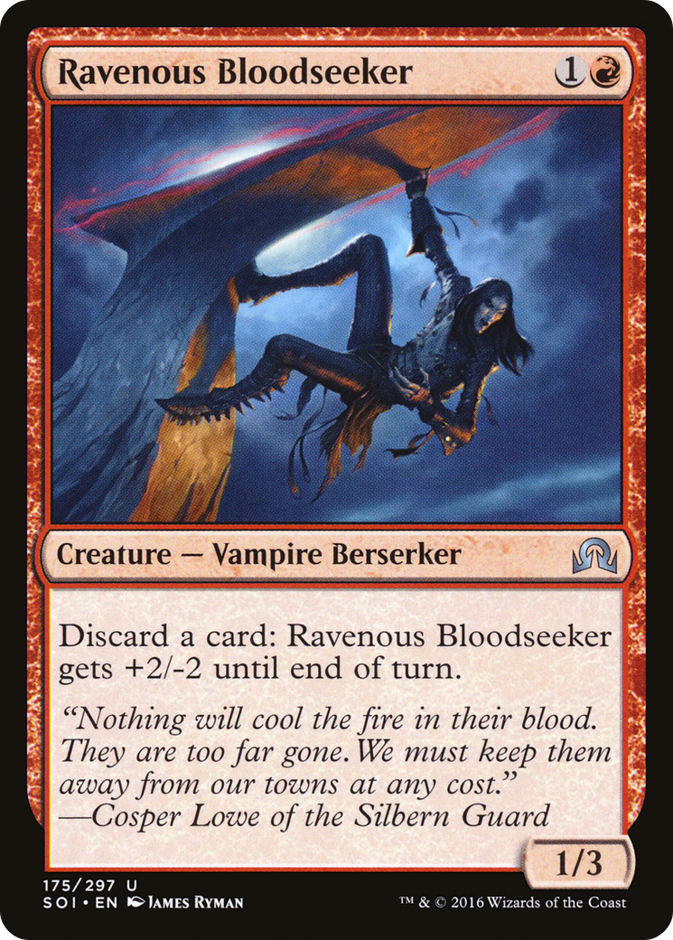 Ravenous Bloodseeker (SOI-175) [Shadows over Innistrad]
