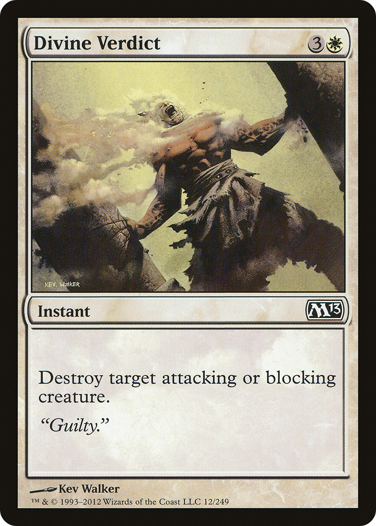 Divine Verdict (M13-012) [Magic 2013]