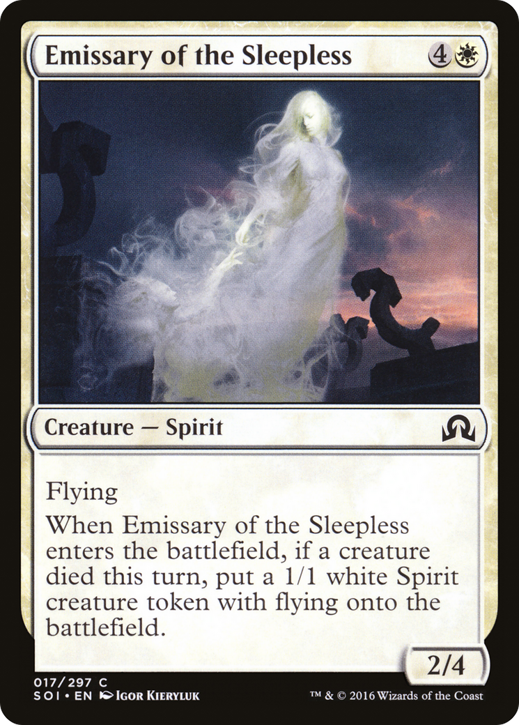 Emissary of the Sleepless (SOI-017) [Shadows over Innistrad] Foil
