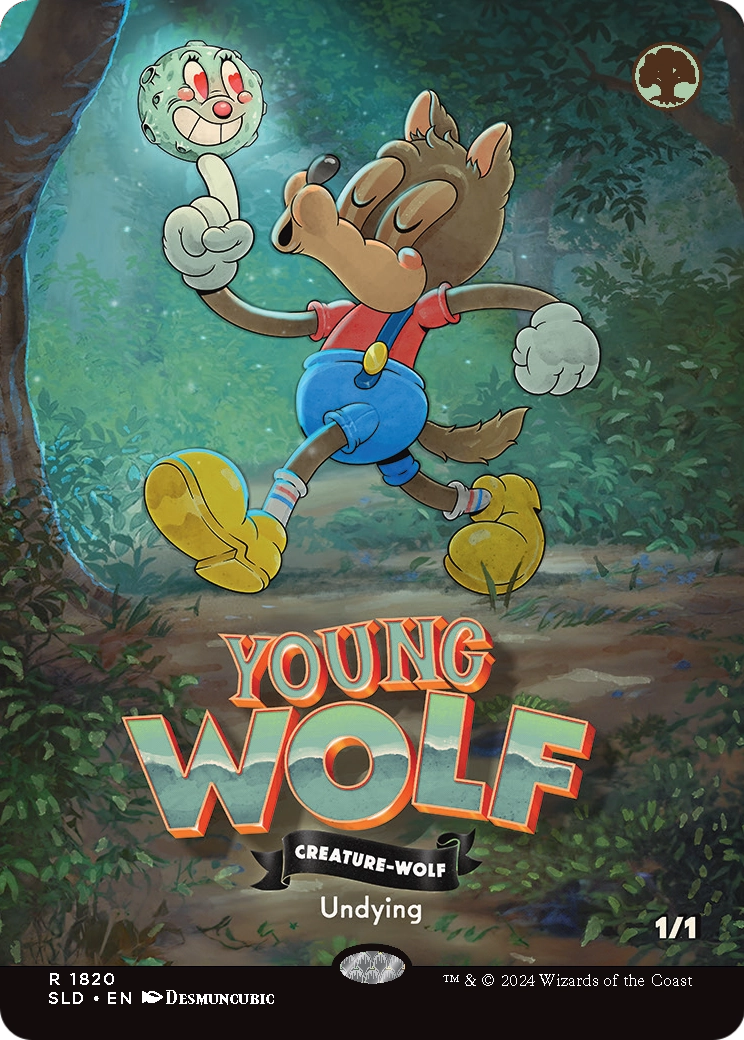 Young Wolf (SLD-1820) (Borderless) [Secret Lair Drop]