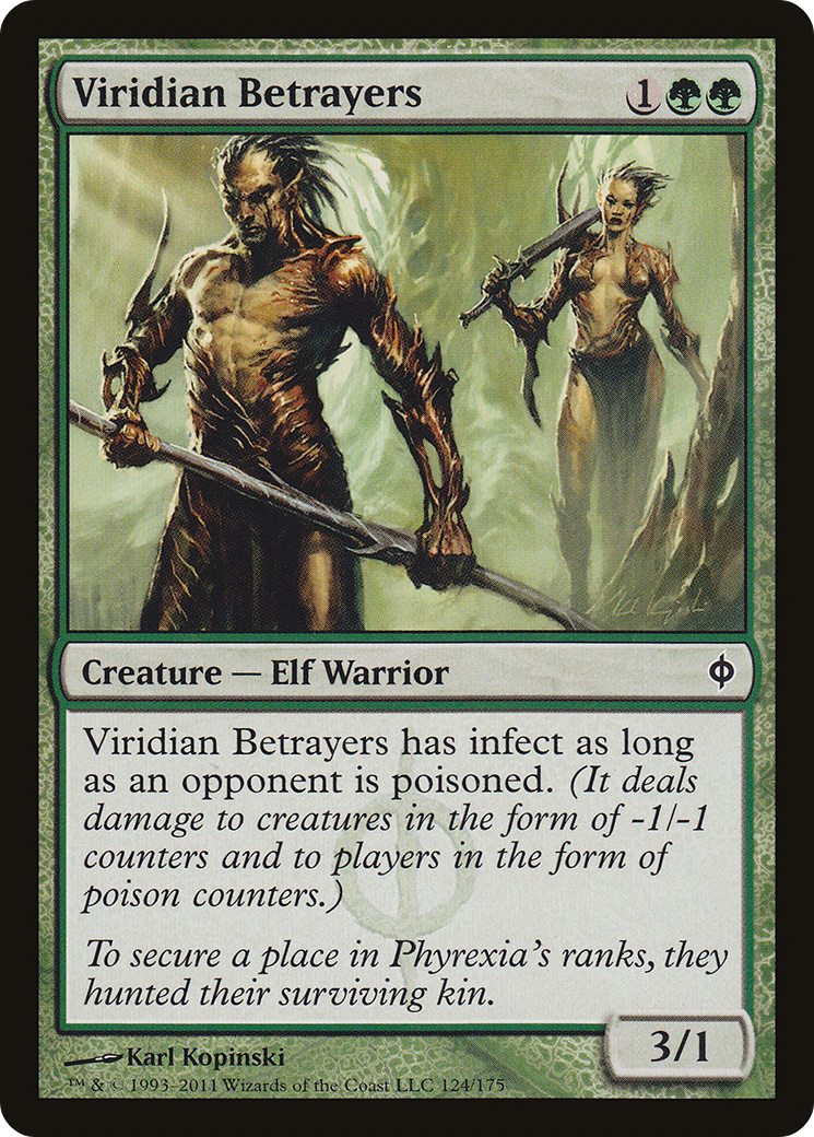 Viridian Betrayers (NPH-124) [New Phyrexia]