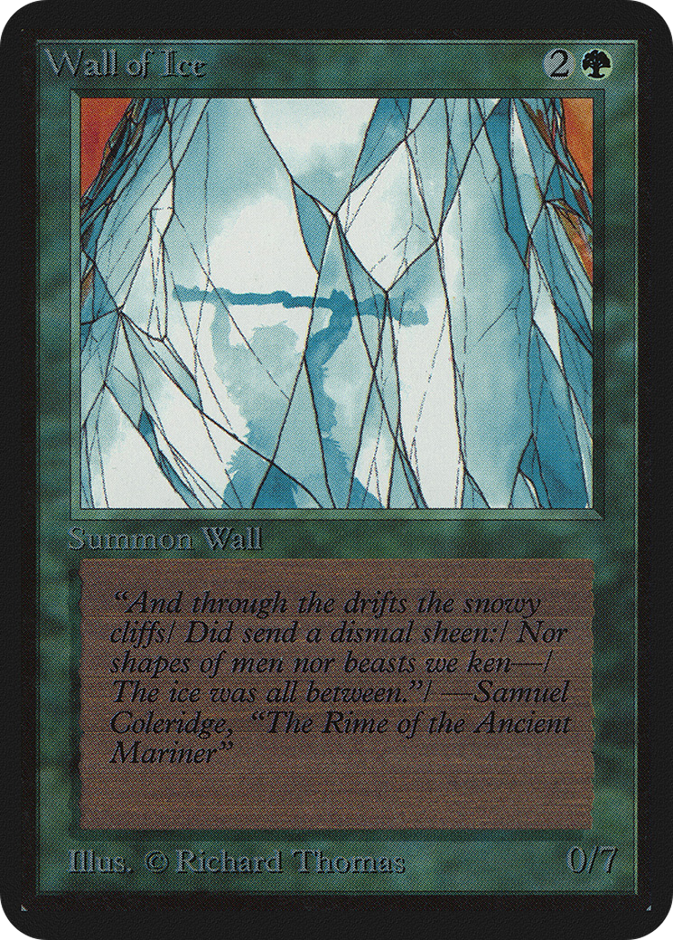 Wall of Ice [Limited Edition Alpha]