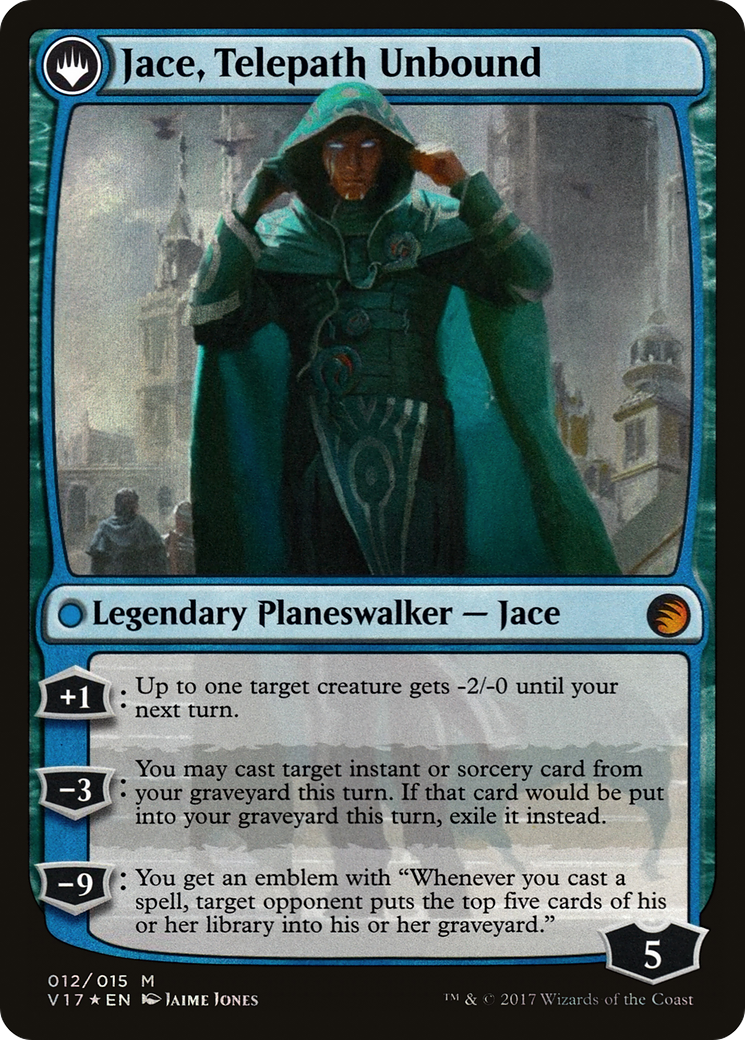 Jace, Vryn's Prodigy (V17-012) [From the Vault: Transform] Foil