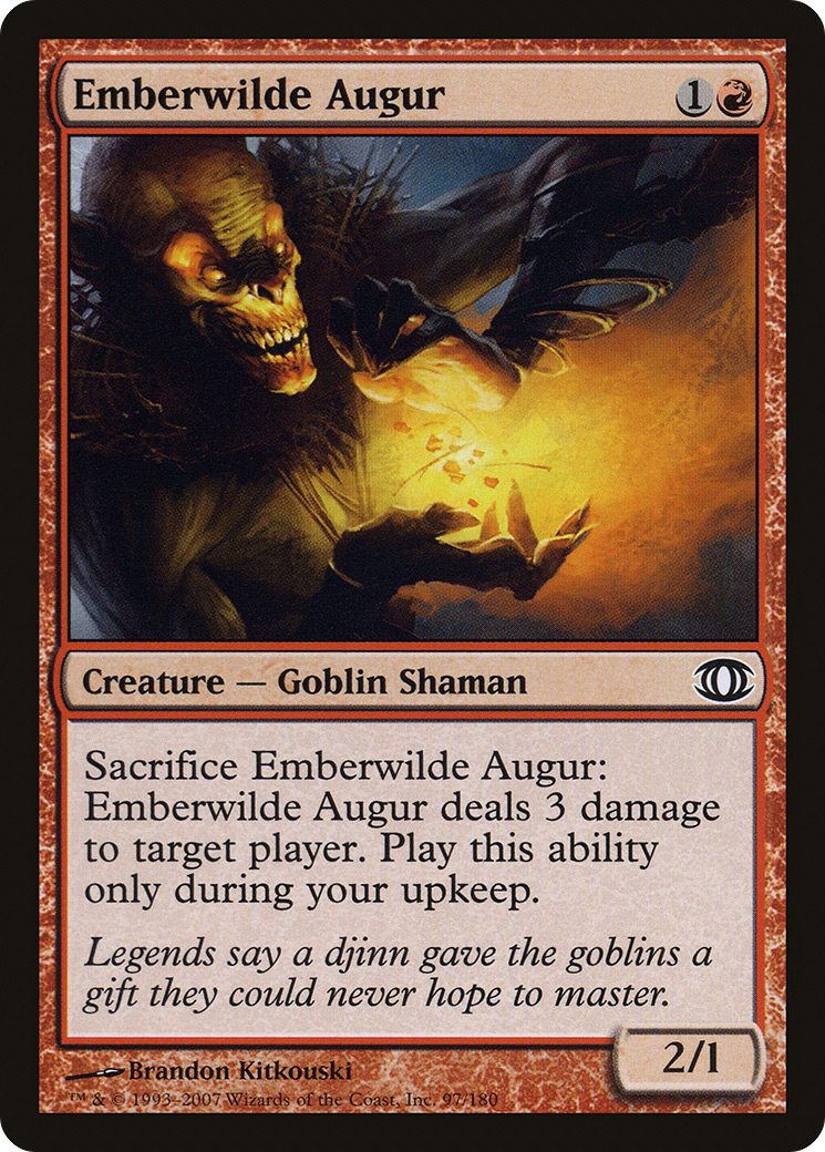 Emberwilde Augur (FUT-097) [Future Sight] Foil