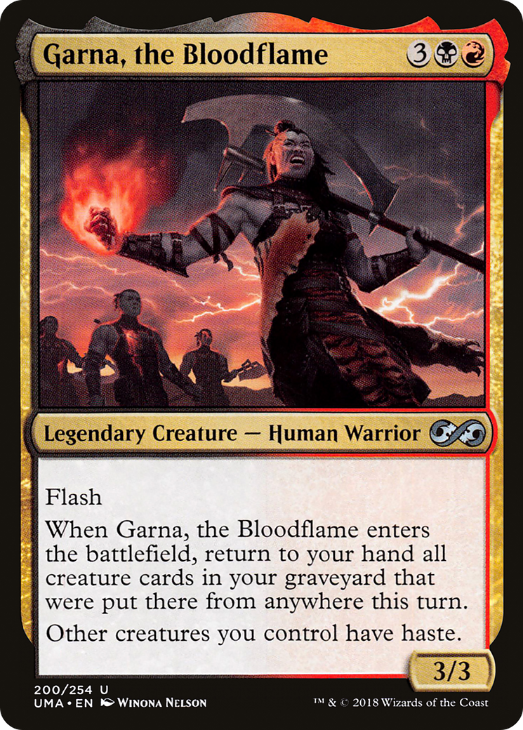 Garna, the Bloodflame (UMA-200) [Ultimate Masters]